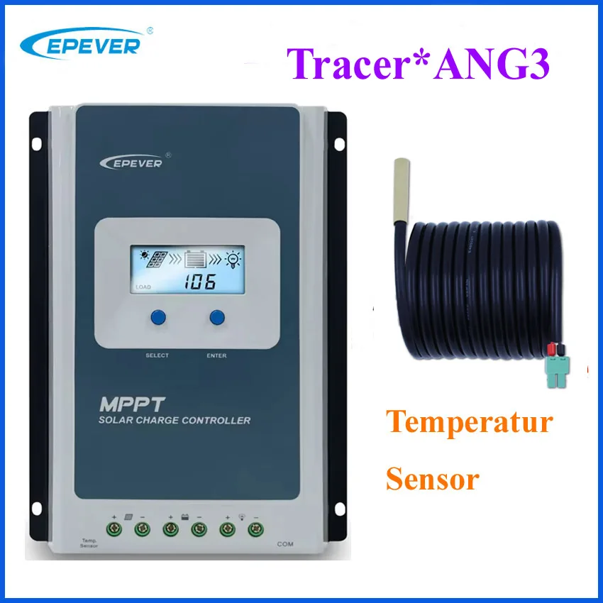 EPEVER Новый контроллер солнечной зарядки TracerANG3 10A 20A 30A 40A 12V24V MPPT без батареи, рабочий режим с дистанционным счетчиком MT52
EPEVER Новый контроллер солнечной зарядки TracerANG3 10A 20A 30A 40A 12V24V MPPT без батареи, рабочий режим с дистанционным счетчиком MT52