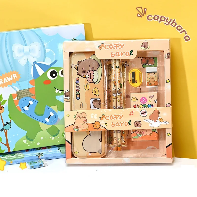 Набор линеек с ластиком для карандашей, милый детский набор канцелярских принадлежностей, студенческие канцелярские принадлежности, подарок, панда, капибара, набор канцелярских принадлежностей для обучения
Набор линеек с ластиком для карандашей, милый детский набор канцелярских принадлежностей, студенческие канцелярские принадлежности, подарок, панда, капибара, набор канцелярских принадлежностей для обучения