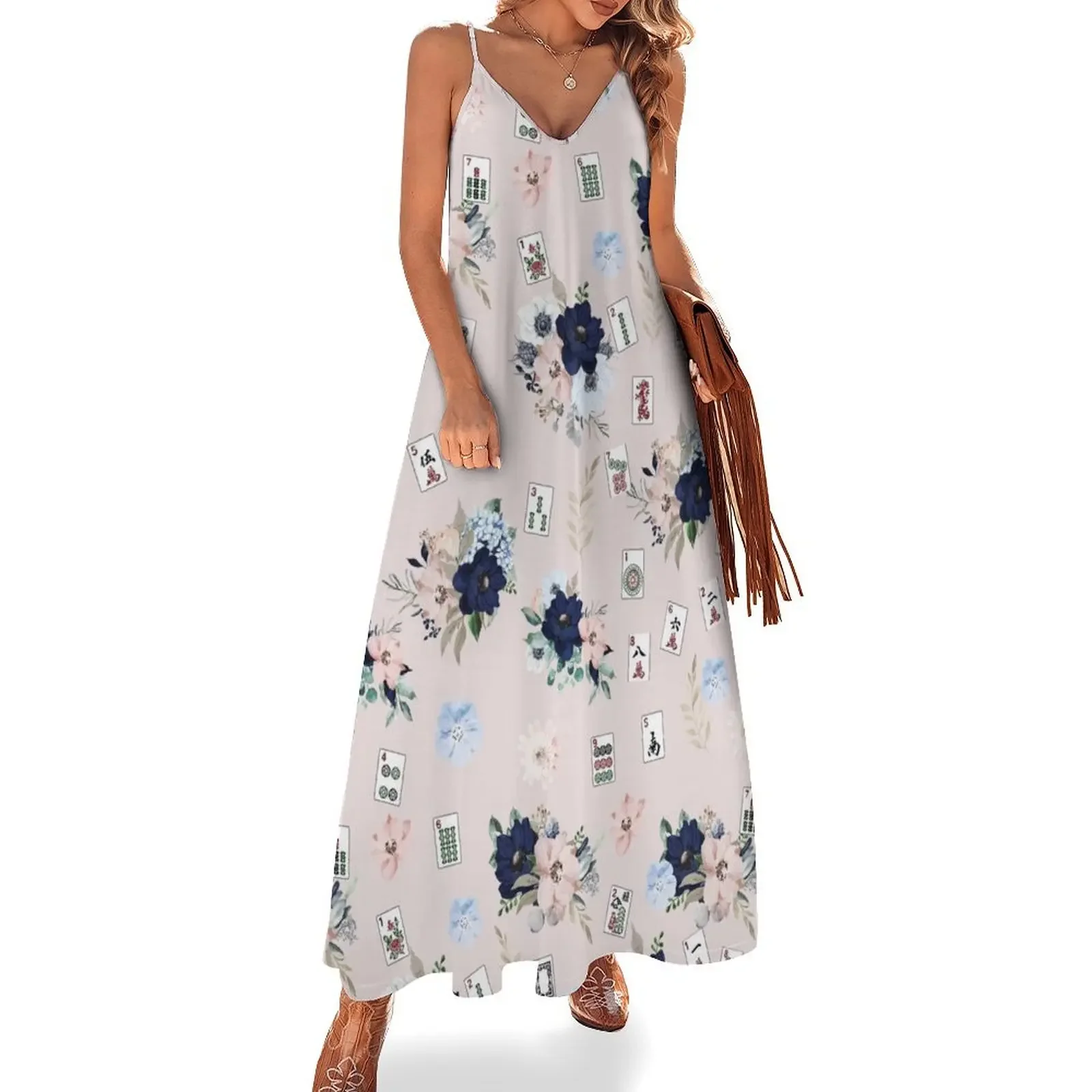 Pink Floral Mah Jongg Pattern Sleeveless Dress cocktail dresses summer dresses women 2025 Dress
Pink Floral Mah Jongg Pattern Sleeveless Dress cocktail dresses summer dresses women 2025 Dress