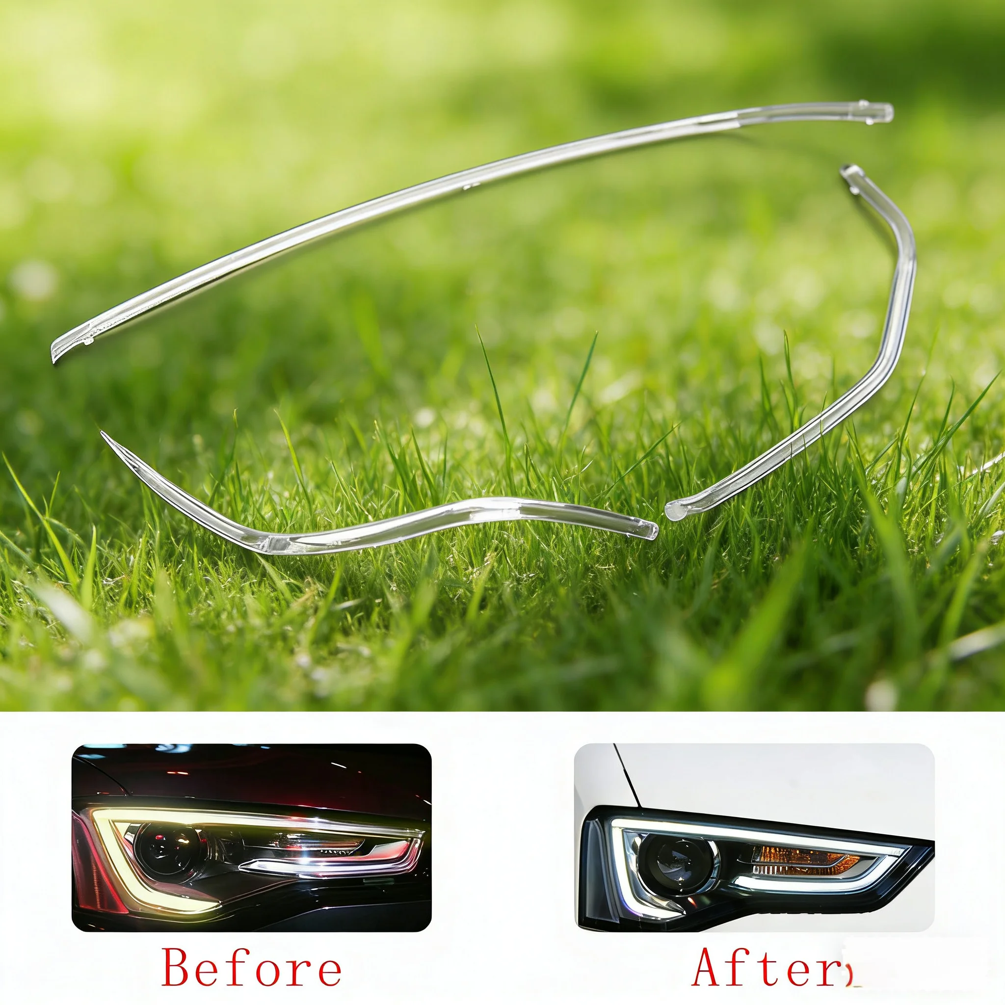 For Audi A5 2012-2016 Car DRL Headlight Light Guide Plate Daytime Running Light Tube Bar
For Audi A5 2012-2016 Car DRL Headlight Light Guide Plate Daytime Running Light Tube Bar