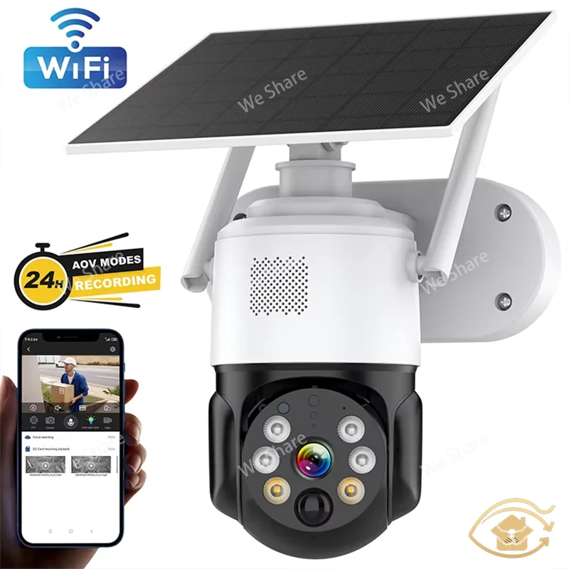 AOV Solar Wifi Security Camera Color Night Vision Camera Hd Phone AOV 24 Hours Blacklight Ip Cameras Video Surveillance System
AOV Solar Wifi Security Camera Color Night Vision Camera Hd Phone AOV 24 Hours Blacklight Ip Cameras Video Surveillance System