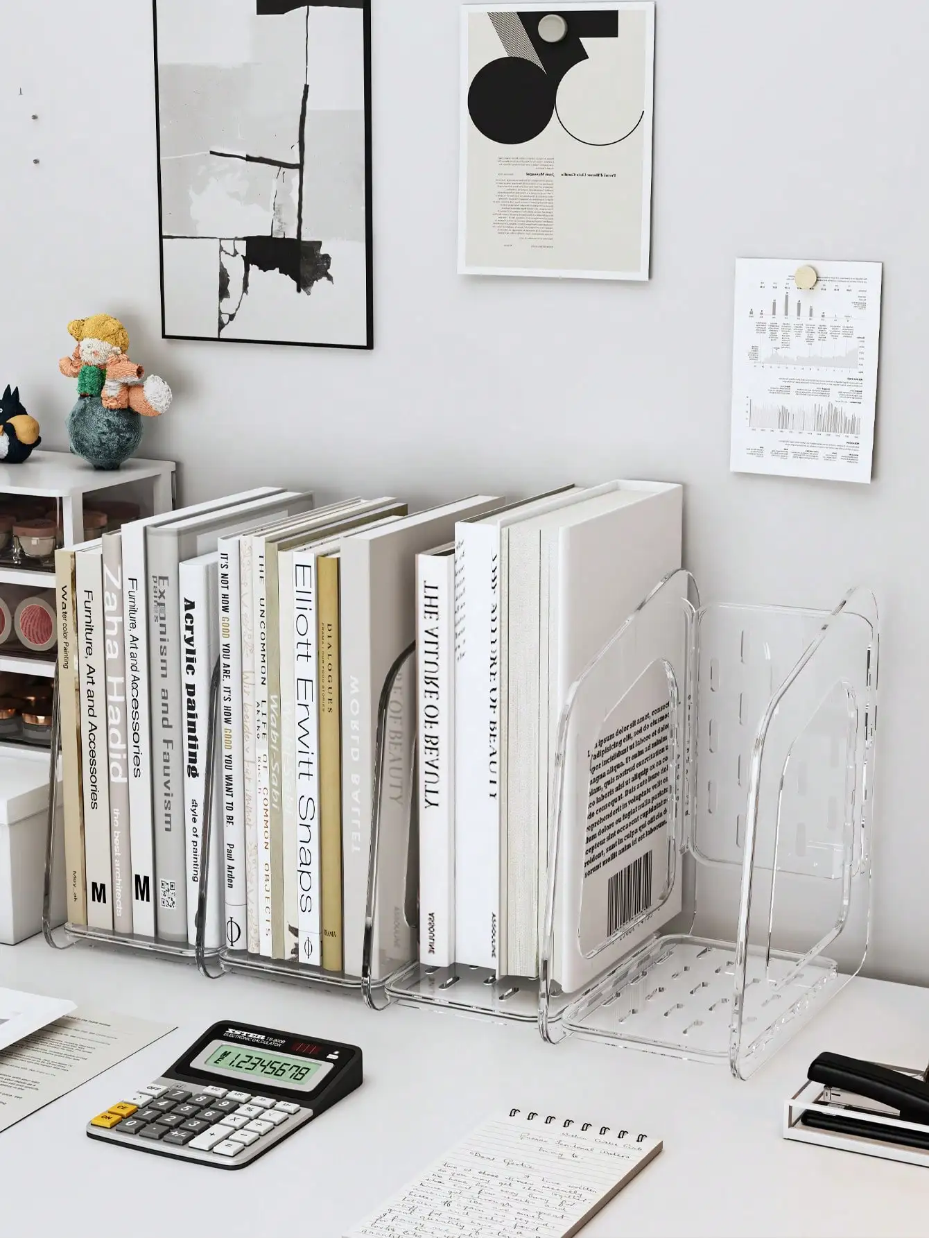 Premium Quality Acrylic Transparent Thicker Creative Simple Large Capacity Book Holder, Office Desk Book & File Organizer Back To School
Premium Quality Acrylic Transparent Thicker Creative Simple Large Capacity Book Holder, Office Desk Book & File Organizer Back To School