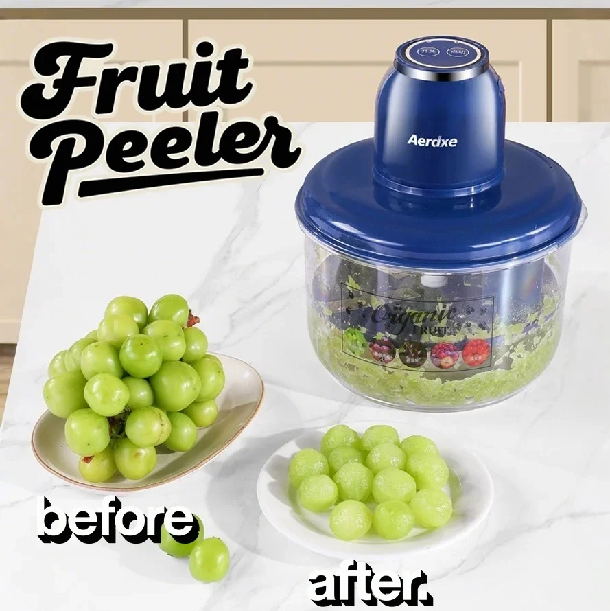 New Portable Automatic Fruit Peeler Machine Wireless Fast Easy Plum Peach Grape Peeler Kitchen
New Portable Automatic Fruit Peeler Machine Wireless Fast Easy Plum Peach Grape Peeler Kitchen