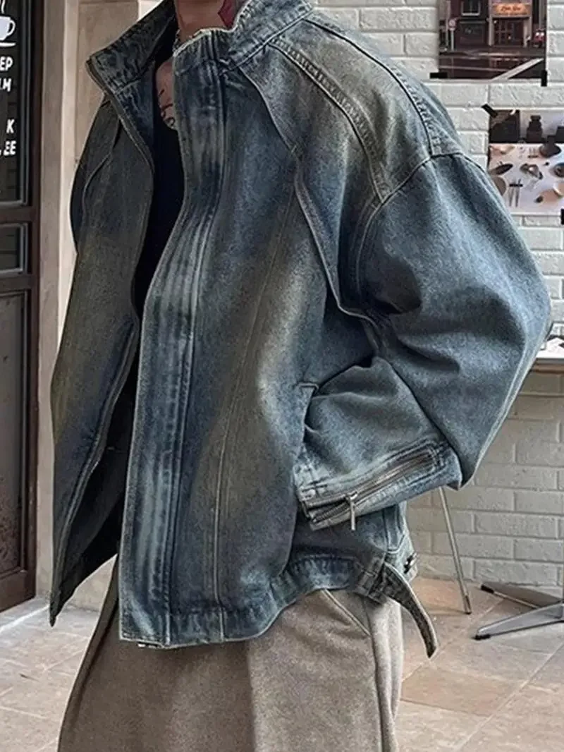 American High Street Distred Waed Denim Men's Spring Autumn Casual Trendy Cool ence Leisure Match 
American High Street Distred Waed Denim Men's Spring Autumn Casual Trendy Cool ence Leisure Match