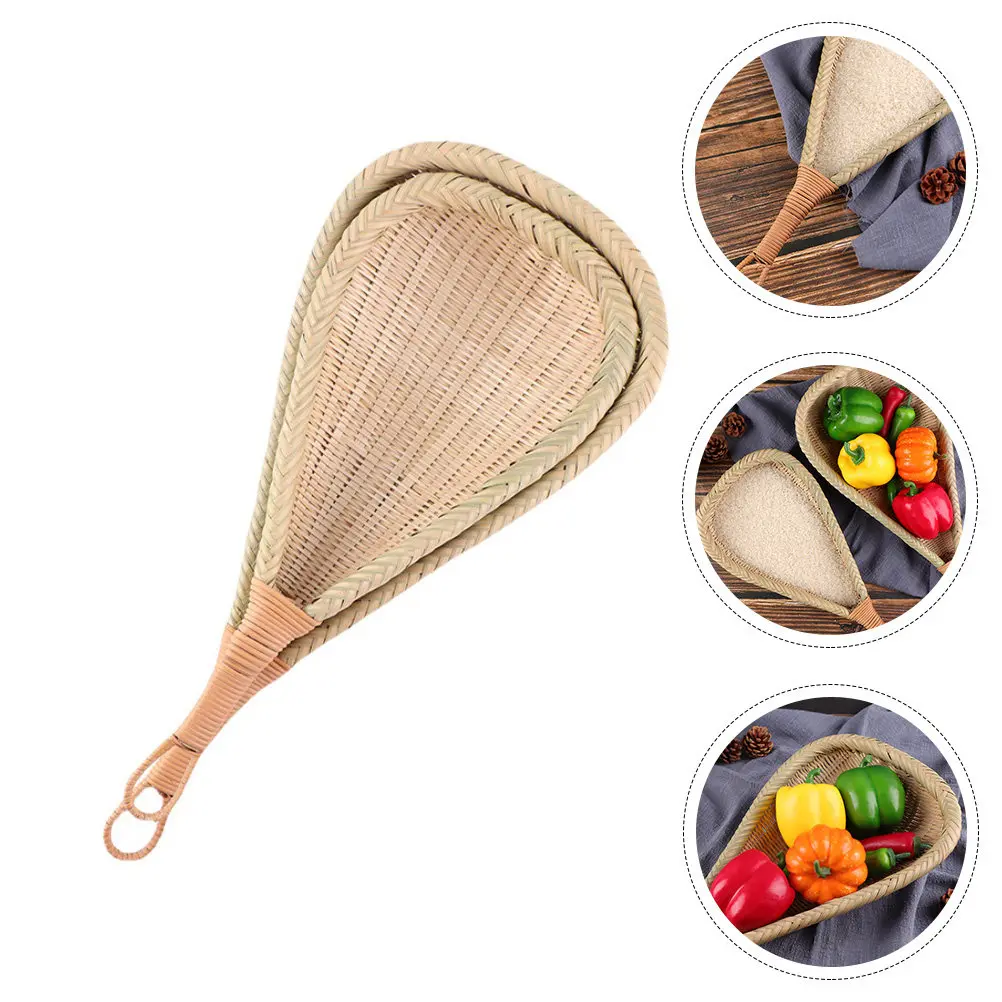 2Pcs Bamboo Weaving Long Handle Drain Spoon Set, Natural Bamboo Skimmer for Rice Noodle, Kitchen Utensil for Boiling Frying,Home
2Pcs Bamboo Weaving Long Handle Drain Spoon Set, Natural Bamboo Skimmer for Rice Noodle, Kitchen Utensil for Boiling Frying,Home