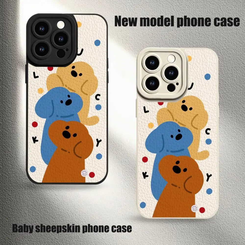 Cute dog phone case Little sheepskin for чехол на айфон for iphone 17 pro max cover for iPhone 17、16、15、14、13、12pm Pro Plus
Cute dog phone case Little sheepskin for чехол на айфон for iphone 17 pro max cover for iPhone 17、16、15、14、13、12pm Pro Plus