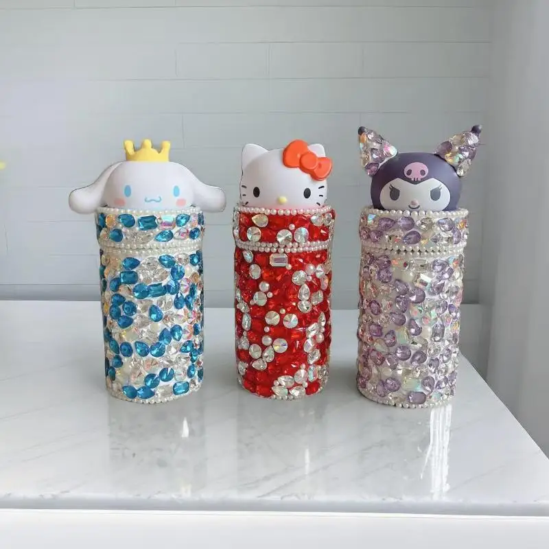 Sanrio Cinnamoroll New Style Cute Diamond Insulated Mug Fashion High Looking Small Outdoor Kawaii Girls Exquisite Birthday Gift
Sanrio Cinnamoroll New Style Cute Diamond Insulated Mug Fashion High Looking Small Outdoor Kawaii Girls Exquisite Birthday Gift