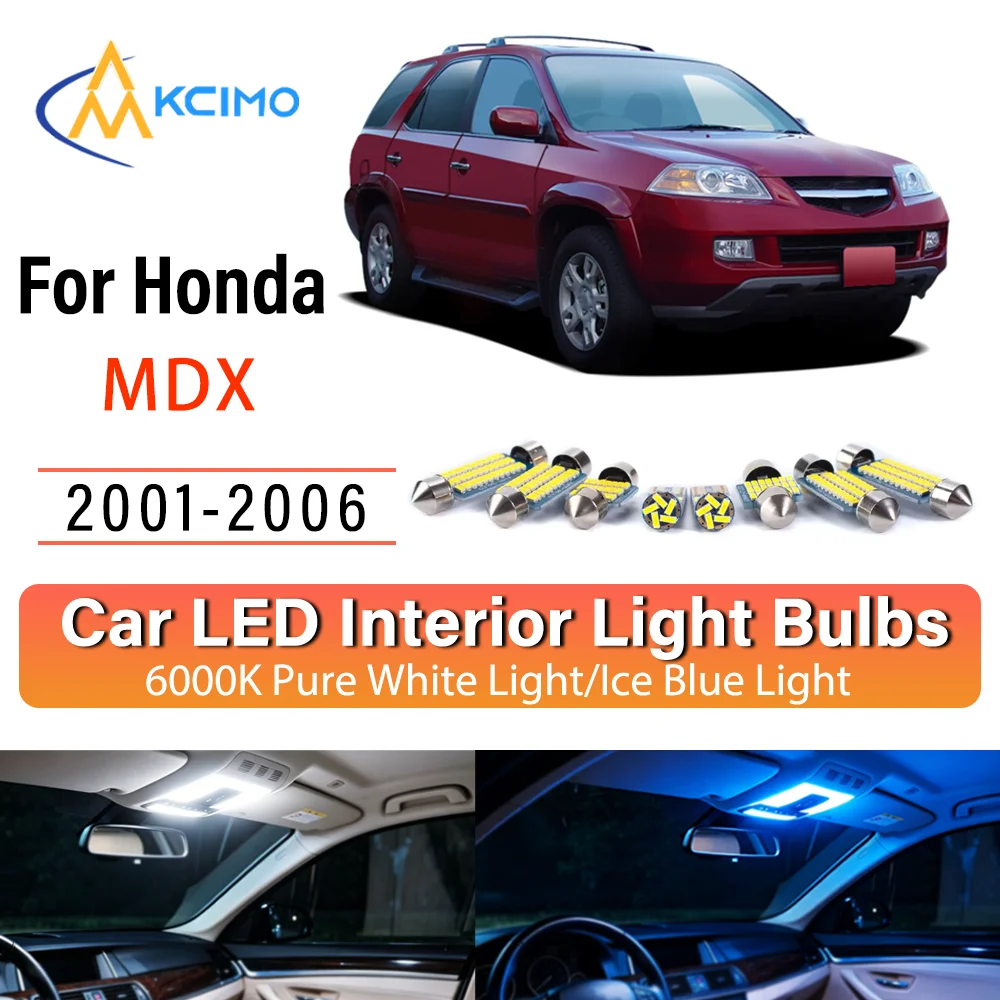 For Honda MDX 2001-2006 2002 Plug & Play Persistent Glow LED Interior Light Kit Replacement Dome Map Trunk Cabin Lamps Upgrade
For Honda MDX 2001-2006 2002 Plug & Play Persistent Glow LED Interior Light Kit Replacement Dome Map Trunk Cabin Lamps Upgrade