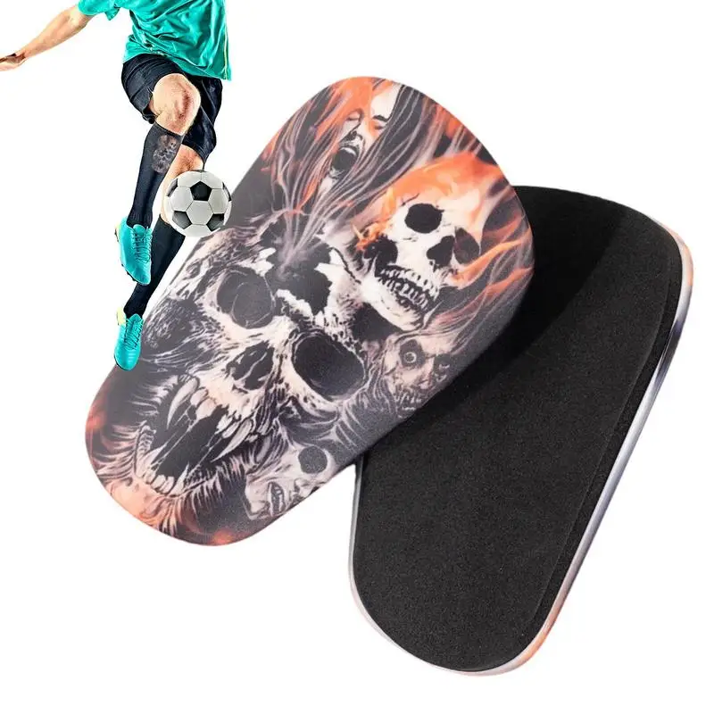 Soccer Shin Guards Shin Guard With Skull And Flame Design Soccer Shin Pad Halloween Sportswear Accessory Breathable Shin Guard
Soccer Shin Guards Shin Guard With Skull And Flame Design Soccer Shin Pad Halloween Sportswear Accessory Breathable Shin Guard