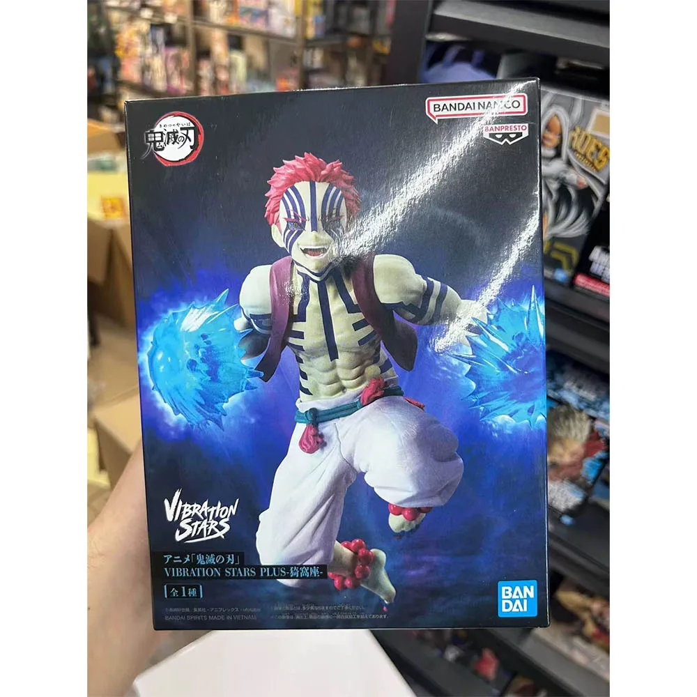 Banpresto BANDAI Demon Slayer Akaza VIBRATION STARS в наличии, оригинальная аниме-фигурка, модель, настоящая игрушка в штучной упаковке
Banpresto BANDAI Demon Slayer Akaza VIBRATION STARS в наличии, оригинальная аниме-фигурка, модель, настоящая игрушка в штучной упаковке