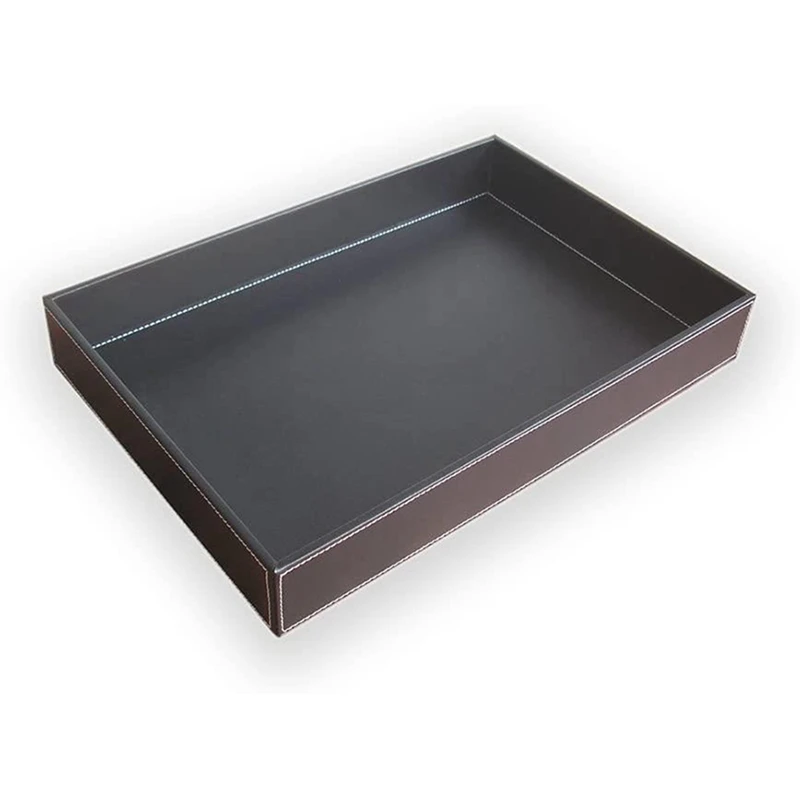 2X PU Leather Valet Tray Organizer,Catchall Tray Decorative Desktop Storage Organizer Tray For Change, Coin,Key,Phone
2X PU Leather Valet Tray Organizer,Catchall Tray Decorative Desktop Storage Organizer Tray For Change, Coin,Key,Phone
