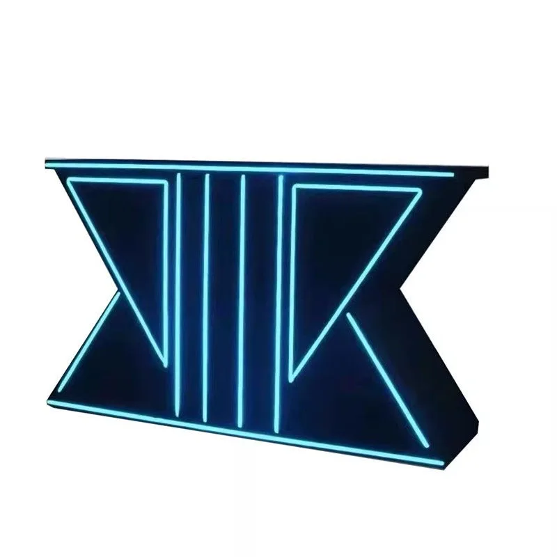 Bar luminous DJ table New stainless steel disc table KTV private room Movable LED disc table Voice-activated mixer
Bar luminous DJ table New stainless steel disc table KTV private room Movable LED disc table Voice-activated mixer