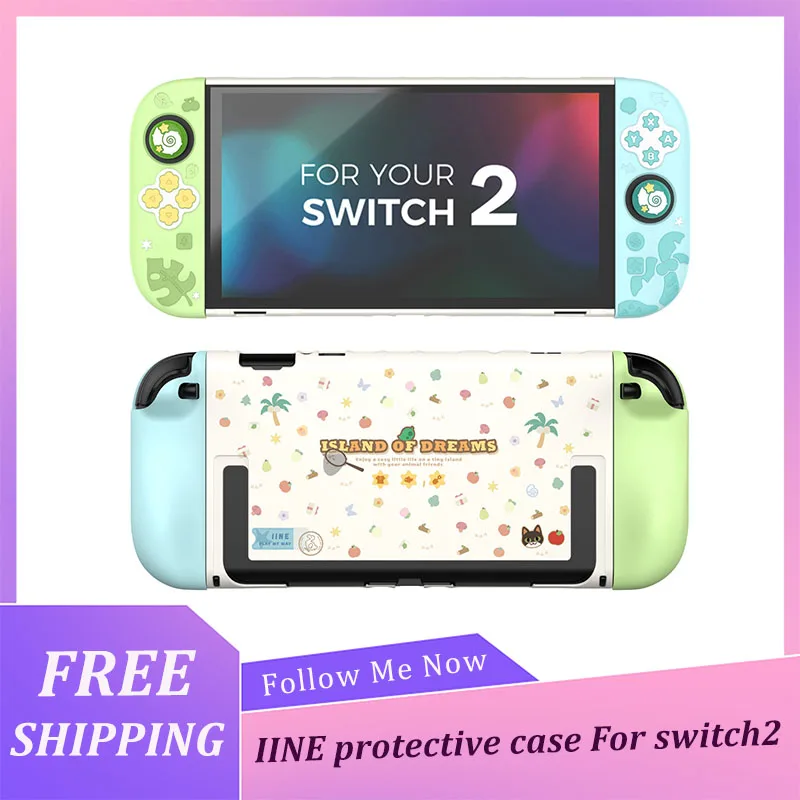 IINE For Switch2 handle/protective set/storage bag/card box/joystick cap Magnetic card box NS2 New Switch2 Accessories
IINE For Switch2 handle/protective set/storage bag/card box/joystick cap Magnetic card box NS2 New Switch2 Accessories