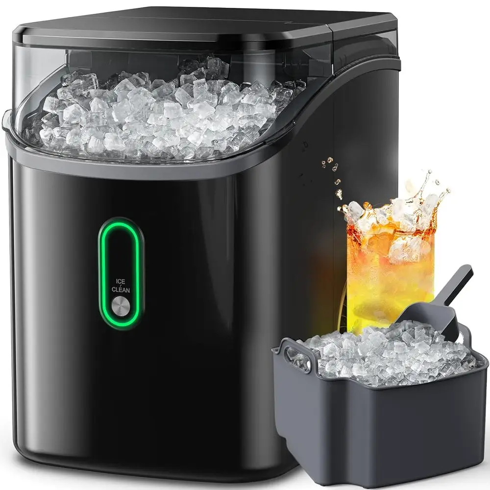 Net Ice Maker Countertop, Pebble Ice Makers with Crushed Sot Chewable Ice, 33lbs Per Day with Scoop, Pellet Portable Ice hines w
Net Ice Maker Countertop, Pebble Ice Makers with Crushed Sot Chewable Ice, 33lbs Per Day with Scoop, Pellet Portable Ice hines w