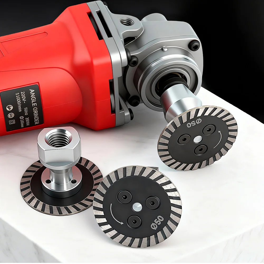 1Pc Engraving Diamond Saw Blade Thread With RemovabIe FIange Turbo Cutting Disc For Granite Marble Stone Cutting Tool
1Pc Engraving Diamond Saw Blade Thread With RemovabIe FIange Turbo Cutting Disc For Granite Marble Stone Cutting Tool
