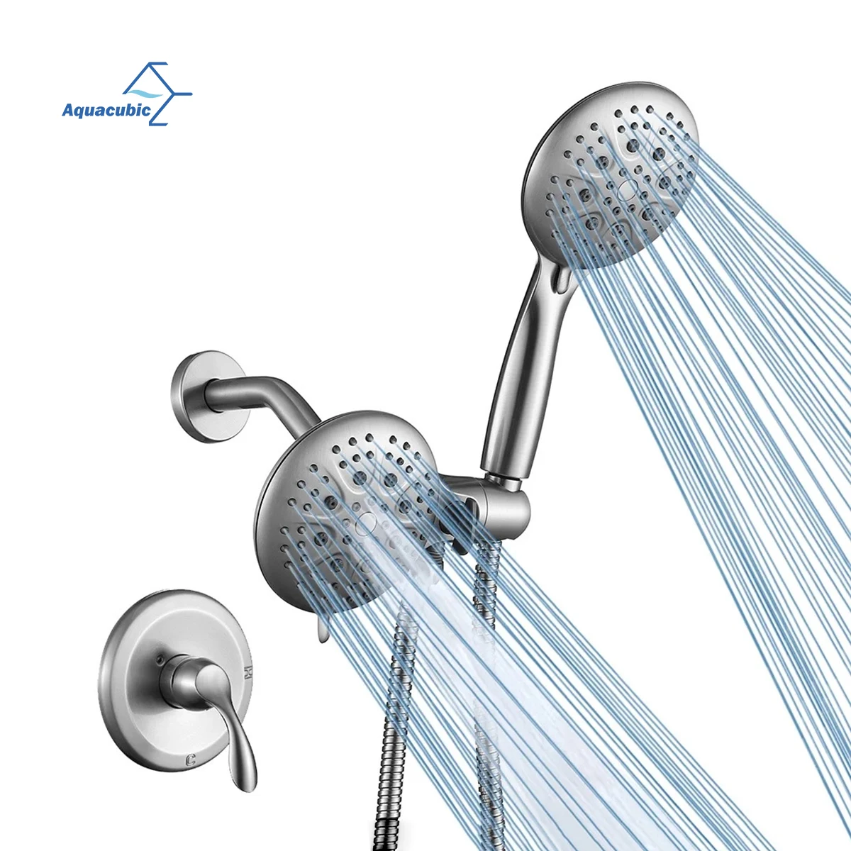 Bathroom 35 Setting Dual 2 In 1 Shower System With Handheld Shower Head And Tub Spout
Bathroom 35 Setting Dual 2 In 1 Shower System With Handheld Shower Head And Tub Spout