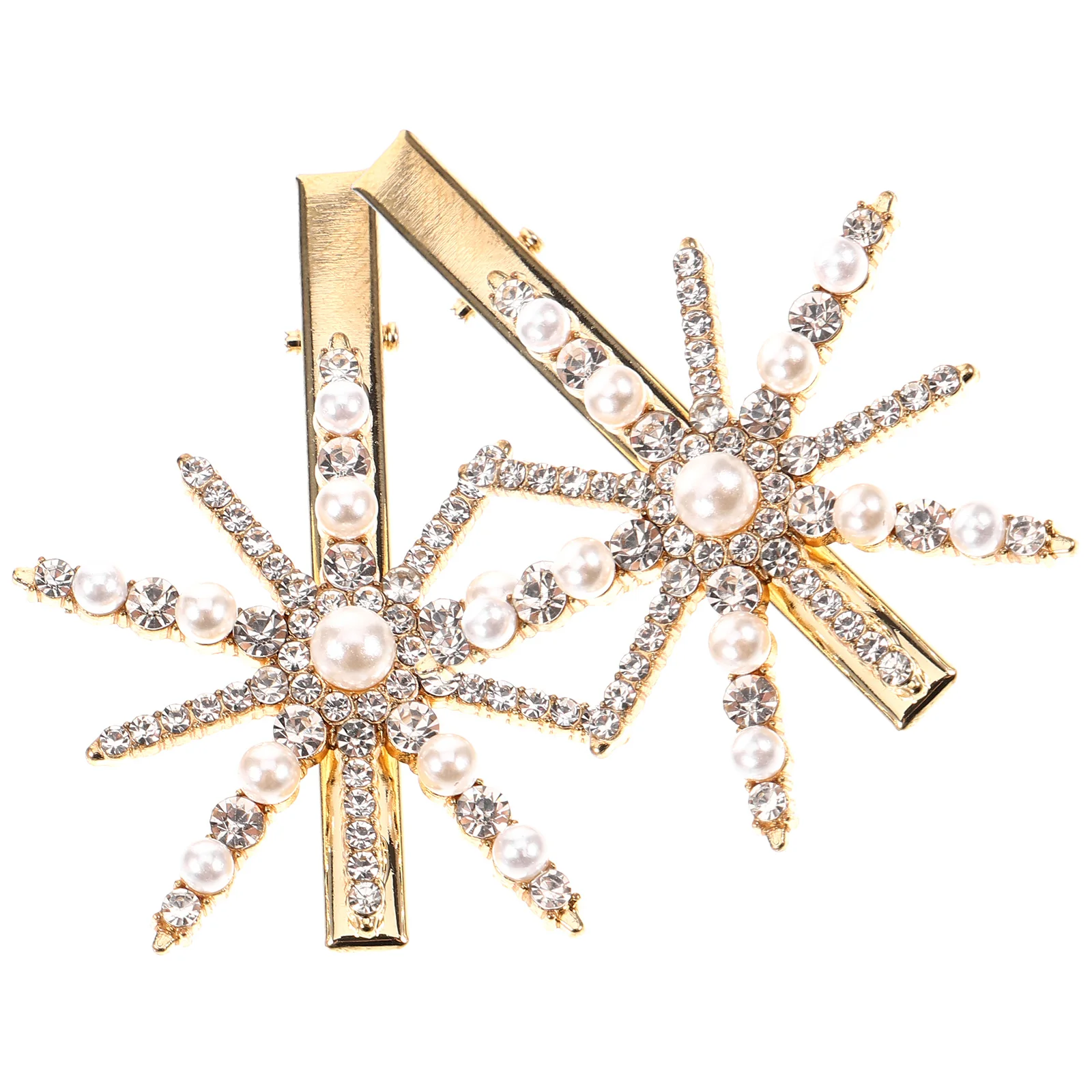 2 Pcs Rhinestone Snowflake Hair Clips for Girls Cute Xmas Party Daily Wear Elegant Decorative Bobby Safe
2 Pcs Rhinestone Snowflake Hair Clips for Girls Cute Xmas Party Daily Wear Elegant Decorative Bobby Safe