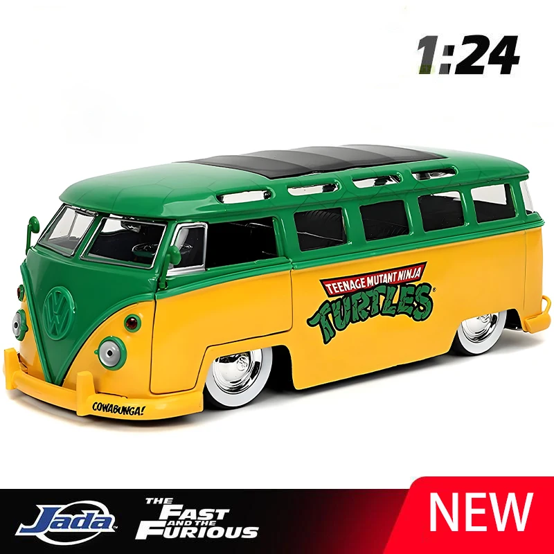 JADA 1:24 T1 BUS 1962 Alloy Car Diecasts & Toy Vehicles Car Model Miniature Scale Model Car For Children
JADA 1:24 T1 BUS 1962 Alloy Car Diecasts & Toy Vehicles Car Model Miniature Scale Model Car For Children