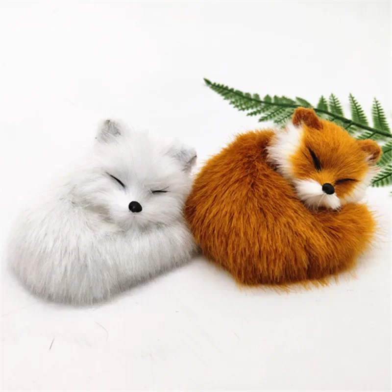 1Pcs Mini 3 Colors Small Simulation Fox Toy Squatting Fox Model Home Decoration Wedding Birthday Gift Stuffed Plush Toys
1Pcs Mini 3 Colors Small Simulation Fox Toy Squatting Fox Model Home Decoration Wedding Birthday Gift Stuffed Plush Toys