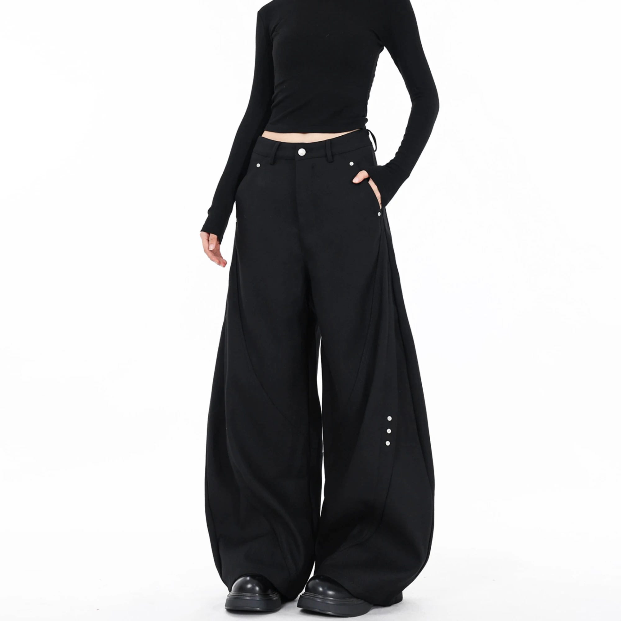 Cleanfit Bla Deconstructed Knife West Pants Men Women Casual Design High Waist Wide Leg Lazy Casual Pants Straight Leg
Cleanfit Bla Deconstructed Knife West Pants Men Women Casual Design High Waist Wide Leg Lazy Casual Pants Straight Leg