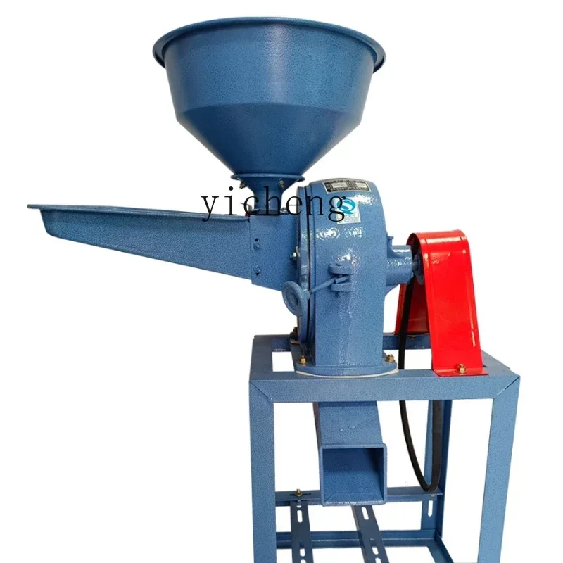 corn grinder, rice milling, household grain feed breeding and milling machine 
corn grinder, rice milling, household grain feed breeding and milling machine