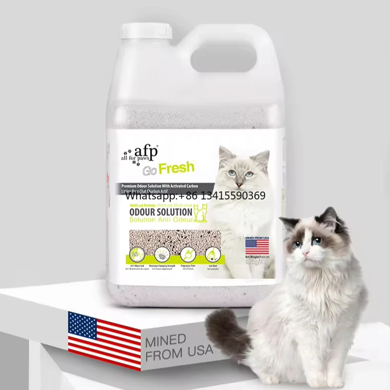 Large Capacity 9.5kg Superior Clumping Absorption Non Fragrance Sodium Based Activated Carbon Bentonite Clay Cat
Large Capacity 9.5kg Superior Clumping Absorption Non Fragrance Sodium Based Activated Carbon Bentonite Clay Cat