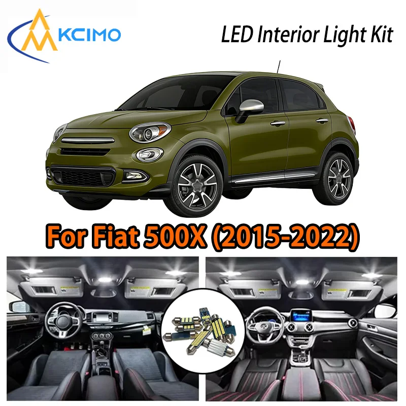 KCIMO For Fiat 500X (2015-2022) Premium LED Interior Kit - 2 Colors , Quick Installation, Long-Lasting
KCIMO For Fiat 500X (2015-2022) Premium LED Interior Kit - 2 Colors , Quick Installation, Long-Lasting