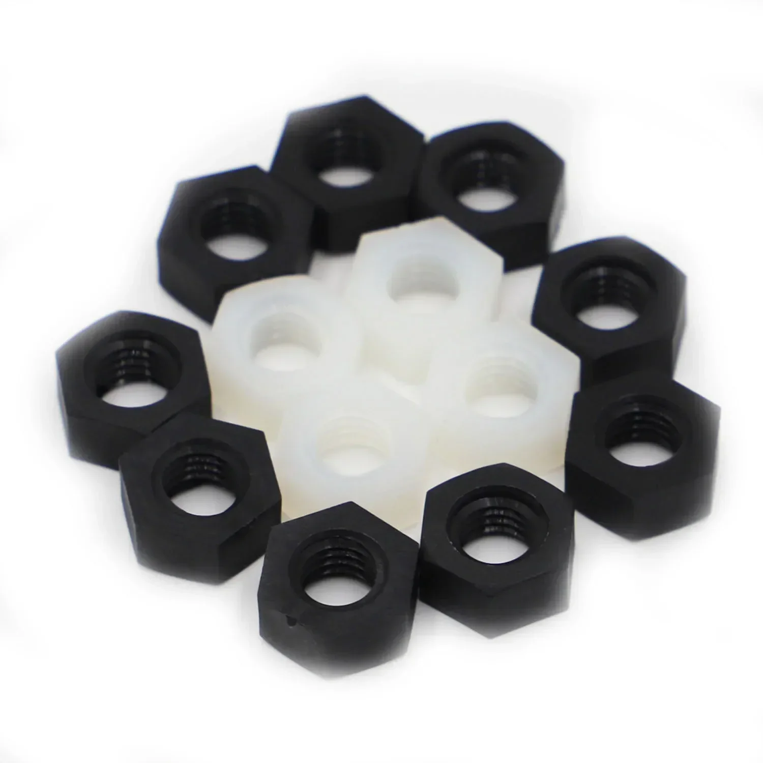 50 60 80 150Pcs M2 M2.5 M3 M4 M5 M6 M8 M10 M12 White Or Black Plastic Nylon Hex Hexagon Nut Din934
50 60 80 150Pcs M2 M2.5 M3 M4 M5 M6 M8 M10 M12 White Or Black Plastic Nylon Hex Hexagon Nut Din934
