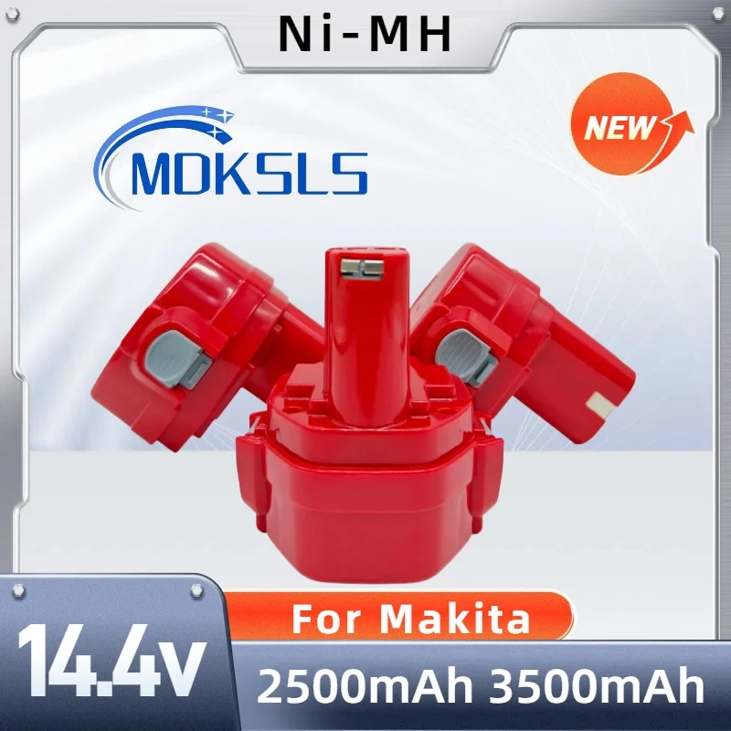 2500mAh/3500mah Battery for MAKITA 14.4V Battery Pow Tool PA14,1422,1420,1433, 1434, 1435,6280D 6237D 6337D 8281D 6228D
2500mAh/3500mah Battery for MAKITA 14.4V Battery Pow Tool PA14,1422,1420,1433, 1434, 1435,6280D 6237D 6337D 8281D 6228D