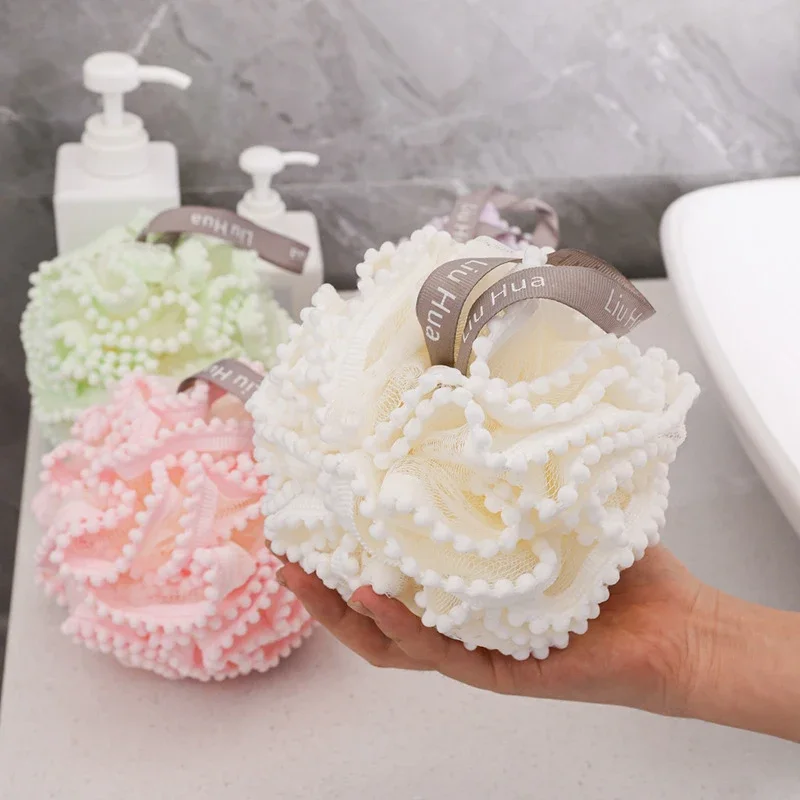 Soft Mesh Bath Sponge Balls Skin Cleaning Brush Shower Puff Body Cleaner Exfoliating Scrubbers Bath Flower Bathing Accessories
Soft Mesh Bath Sponge Balls Skin Cleaning Brush Shower Puff Body Cleaner Exfoliating Scrubbers Bath Flower Bathing Accessories