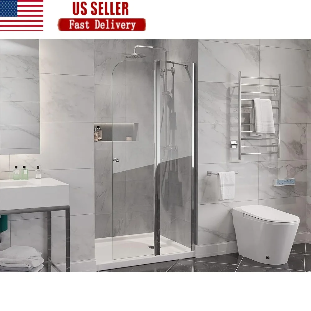 Frameless Shower Door with Tempered Glass Smooth Open Close Reversible Hinge Design Easy Glide Durable Water Repellent Certified
Frameless Shower Door with Tempered Glass Smooth Open Close Reversible Hinge Design Easy Glide Durable Water Repellent Certified