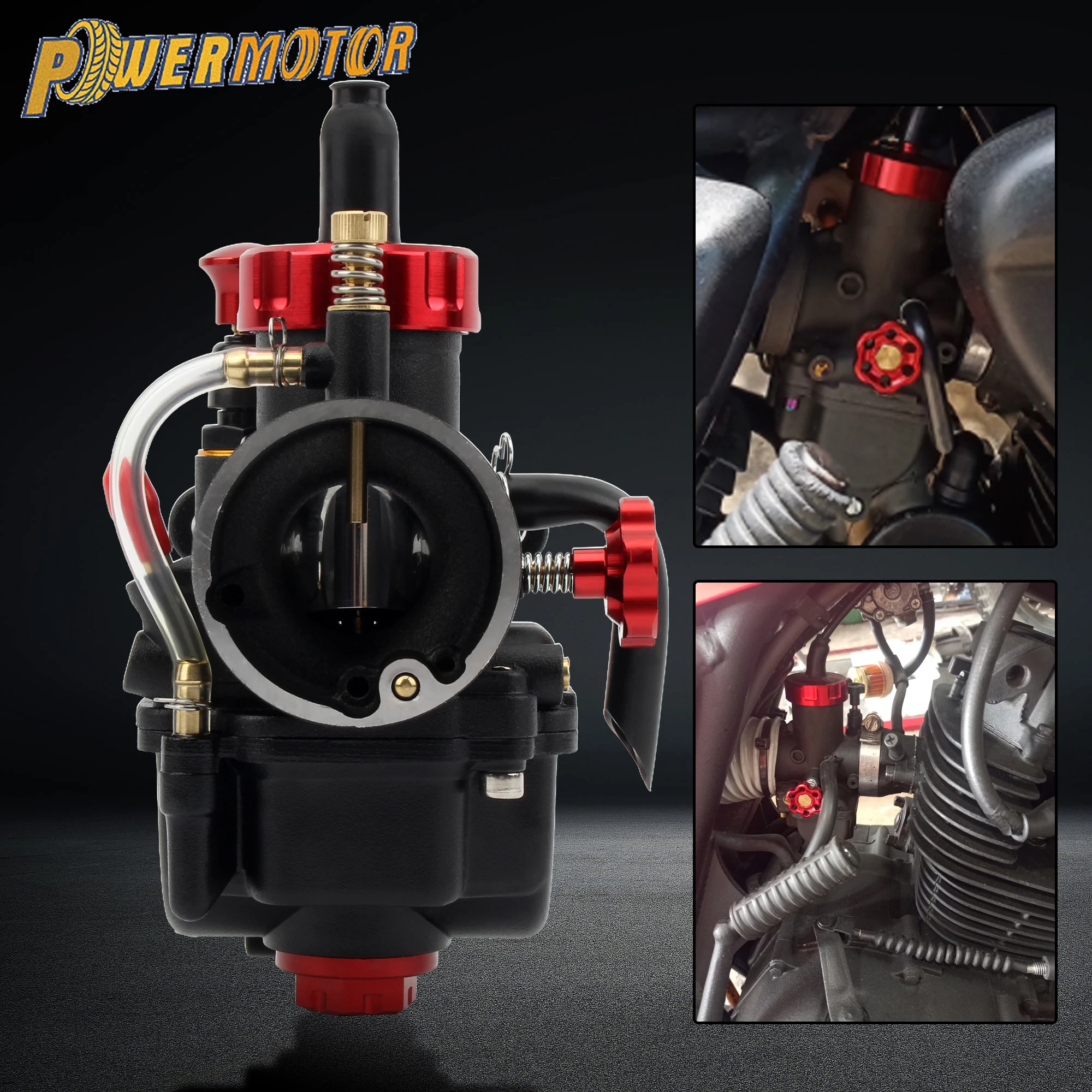 Universal 2T 4T PWK Motorcycle Carburetor With Jets 17 19 22 24 26 28mm For YAMAHA Honda DirtBike Scooter Engine Modified Parts 
Universal 2T 4T PWK Motorcycle Carburetor With Jets 17 19 22 24 26 28mm For YAMAHA Honda DirtBike Scooter Engine Modified Parts