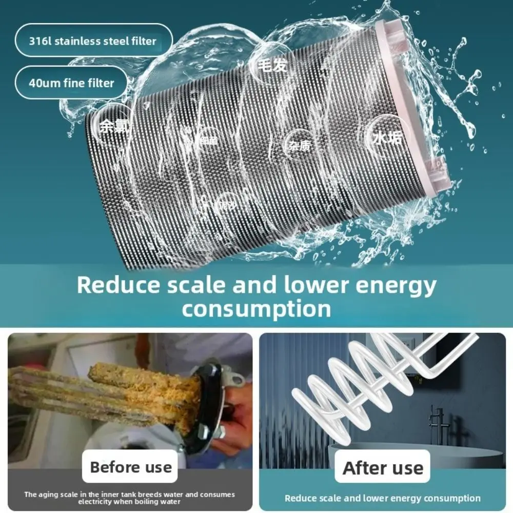 Durable Anti-scaling Water Heater Filter Purifier Output Universal Prefilter Pre-filter Faucet Filter Household Use
Durable Anti-scaling Water Heater Filter Purifier Output Universal Prefilter Pre-filter Faucet Filter Household Use