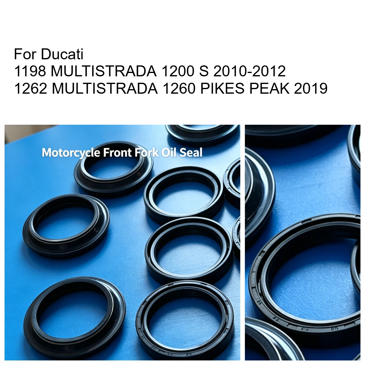 48x61x11 48*61 Front Fork Oil Seal 48 61 Dust Cover For Ducati 1198 MULTISTRADA 1200 S 10-12 1262 MULTISTRADA 1260 PIKES PEAK 19
48x61x11 48*61 Front Fork Oil Seal 48 61 Dust Cover For Ducati 1198 MULTISTRADA 1200 S 10-12 1262 MULTISTRADA 1260 PIKES PEAK 19