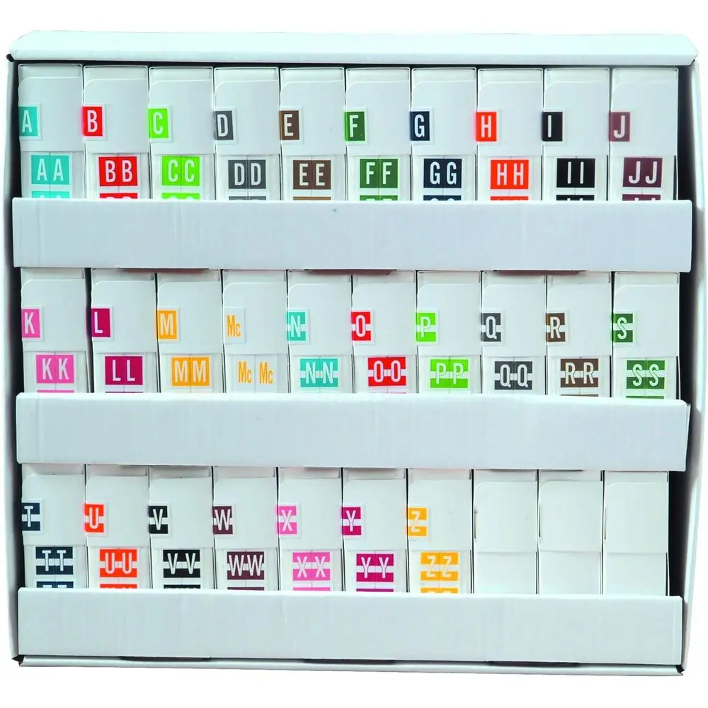 Alphabet Stickers A-Z + Mc, Tray & Ties, 12030 - CXAM Series, 1 x 1-1/2, 27 Rolls, 500/Roll
Alphabet Stickers A-Z + Mc, Tray & Ties, 12030 - CXAM Series, 1 x 1-1/2, 27 Rolls, 500/Roll
