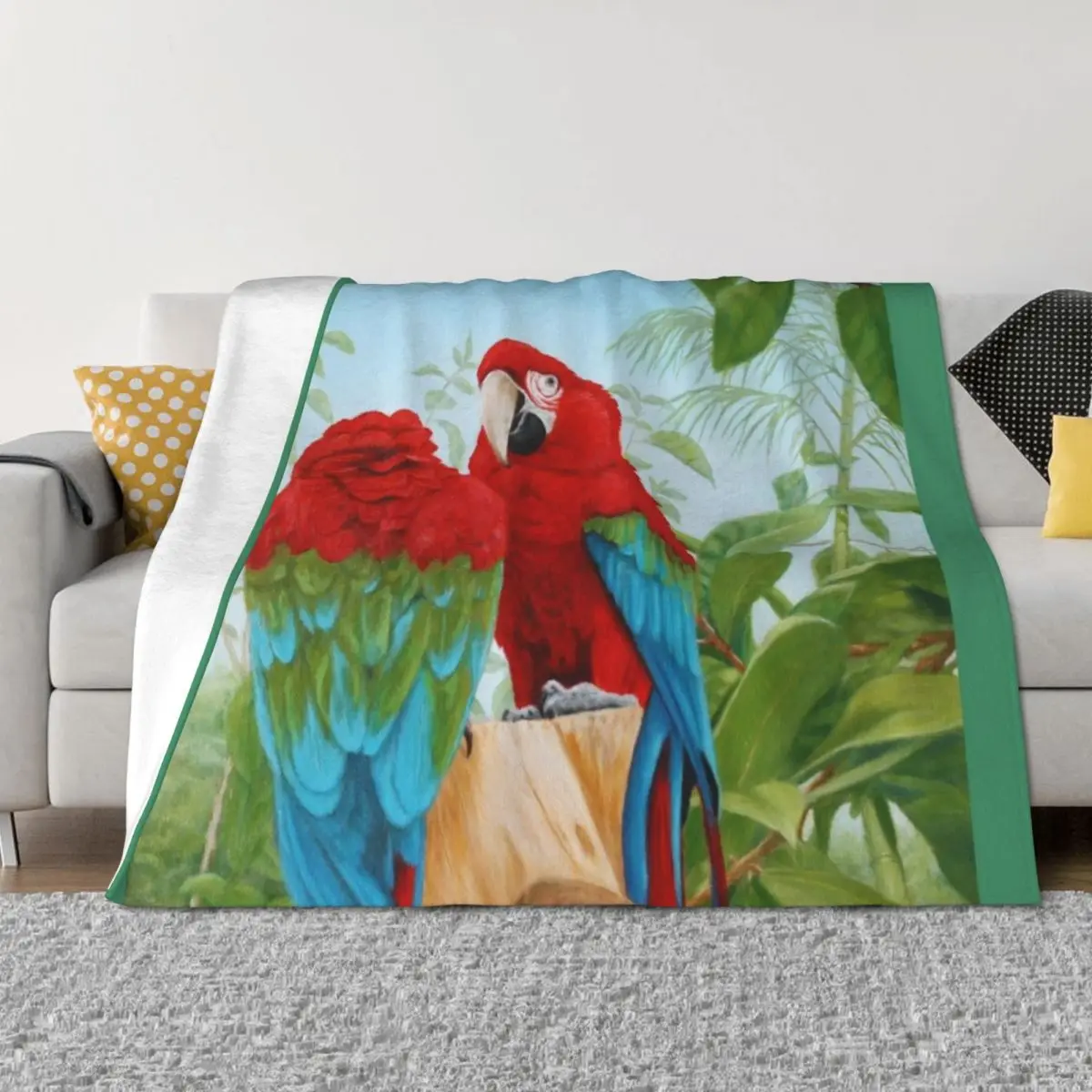 green winged macaws Throw Blanket Giant Sofa blankets and throws wednesday Kid'S Blankets 
green winged macaws Throw Blanket Giant Sofa blankets and throws wednesday Kid'S Blankets