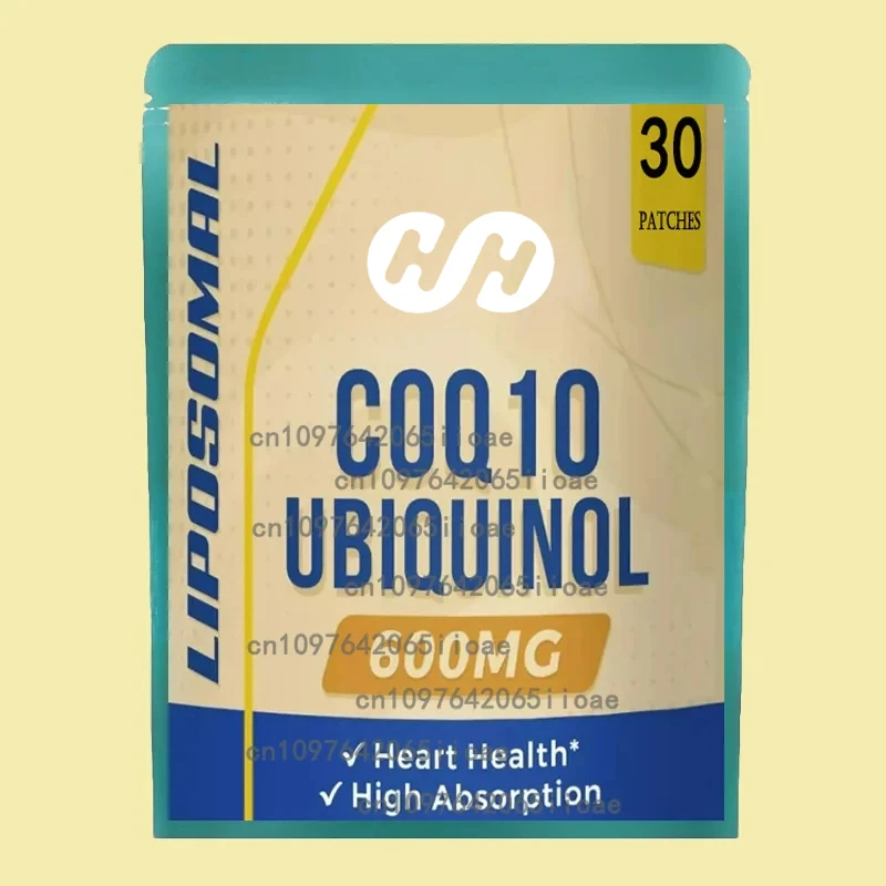 30 патчей CoQ10 Трансмические патчи с спиртом Q10, поддерживает сердце, мозг, иммунитет, энергия
30 патчей CoQ10 Трансмические патчи с спиртом Q10, поддерживает сердце, мозг, иммунитет, энергия