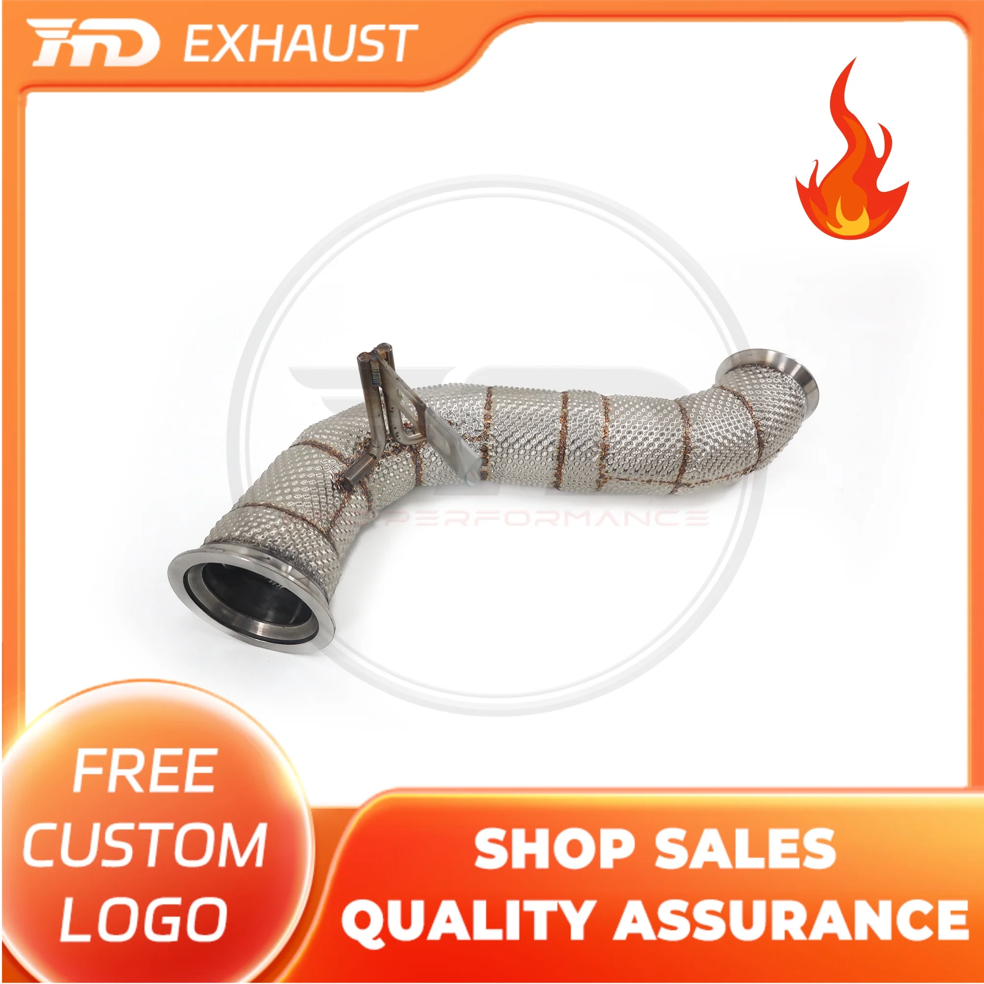 HMD Exclusive customization Stainless steel catless downpipe For Mercedes-Benz C200 C250 C300 W205 2.0T
HMD Exclusive customization Stainless steel catless downpipe For Mercedes-Benz C200 C250 C300 W205 2.0T