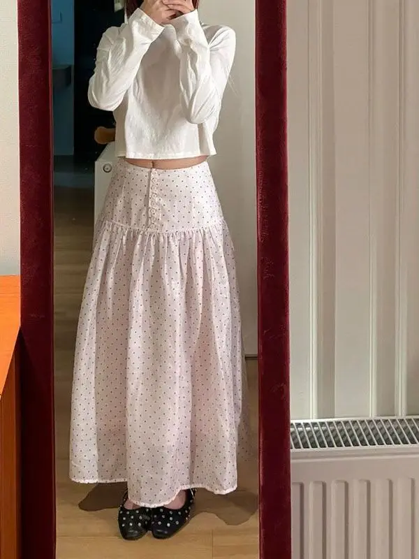 Summer Thin A-Line Halter Neck Print Midi Dress Women's High Waist Design Artistic Long Skirt Casual Style Button Detail
Summer Thin A-Line Halter Neck Print Midi Dress Women's High Waist Design Artistic Long Skirt Casual Style Button Detail