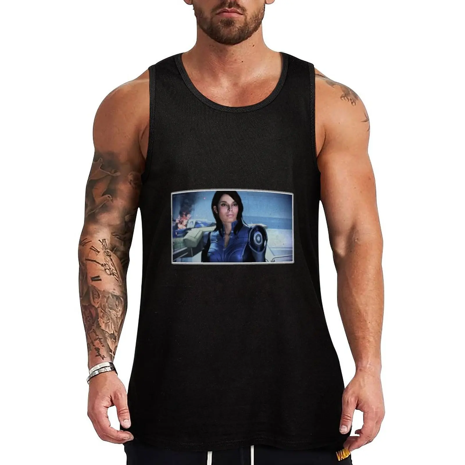 Mass Effect: Ashley Williams Digital Metal Painting Tank Top Basic Sleeveless T Shirt Soft Cotton Casual Tank Top
Mass Effect: Ashley Williams Digital Metal Painting Tank Top Basic Sleeveless T Shirt Soft Cotton Casual Tank Top