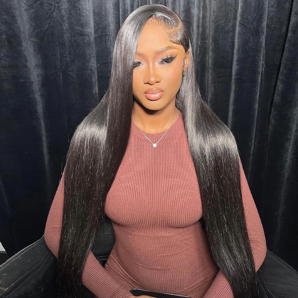 100% brazilian 13x6 hd lace frontal human hair wig for women choice Bone straight 30 40 inch lace front preplucked wigs on sale
100% brazilian 13x6 hd lace frontal human hair wig for women choice Bone straight 30 40 inch lace front preplucked wigs on sale