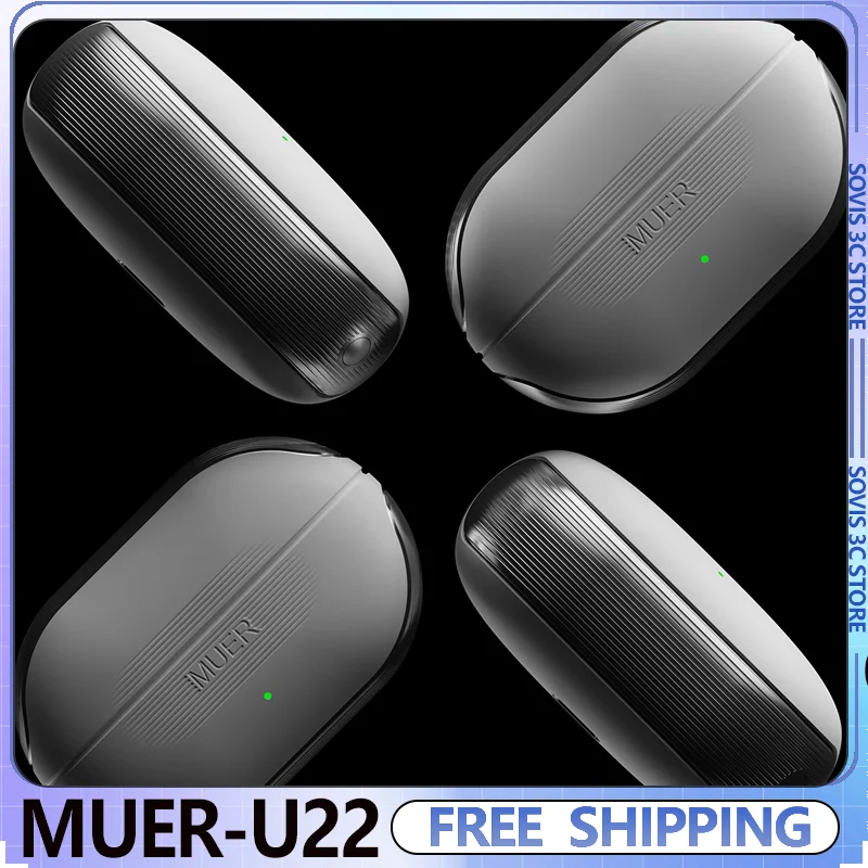 MUER-U22 Ear Clips Open-Ear Bluetooth6.0 Headphones New Wireless sports headphones Call Noise Reduction
MUER-U22 Ear Clips Open-Ear Bluetooth6.0 Headphones New Wireless sports headphones Call Noise Reduction