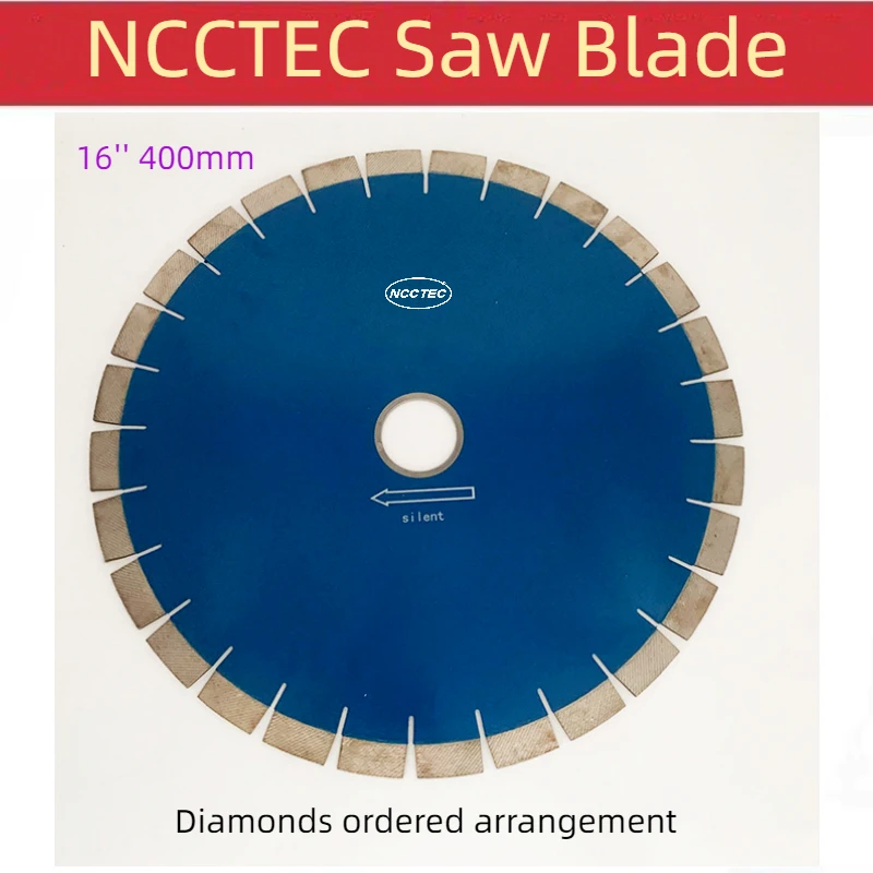 16'' Diamond Ordered Arrangement Silent Core Base Wet Saw Blade | 400mm Quiet Granite CD No Noise Saw Blade Cutting Disc Wheel
16'' Diamond Ordered Arrangement Silent Core Base Wet Saw Blade | 400mm Quiet Granite CD No Noise Saw Blade Cutting Disc Wheel
