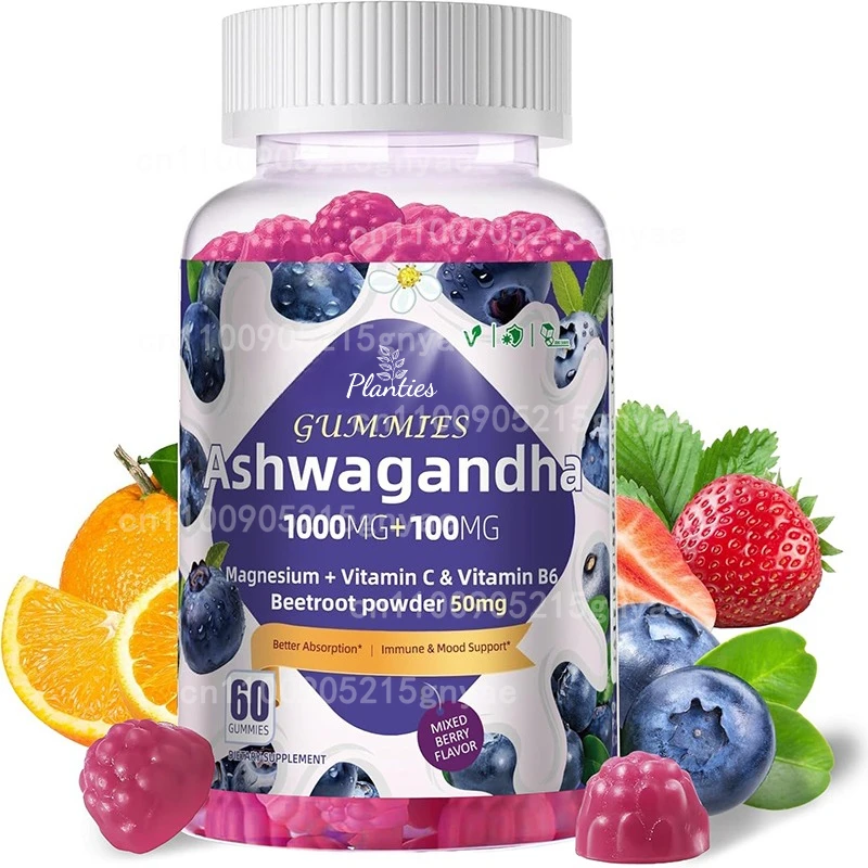 Ashwagandha Gummies - Anti-oxidation, Lipid-lowering, Decompression, Improving Sleep, Enhancing Immunity 
Ashwagandha Gummies - Anti-oxidation, Lipid-lowering, Decompression, Improving Sleep, Enhancing Immunity
