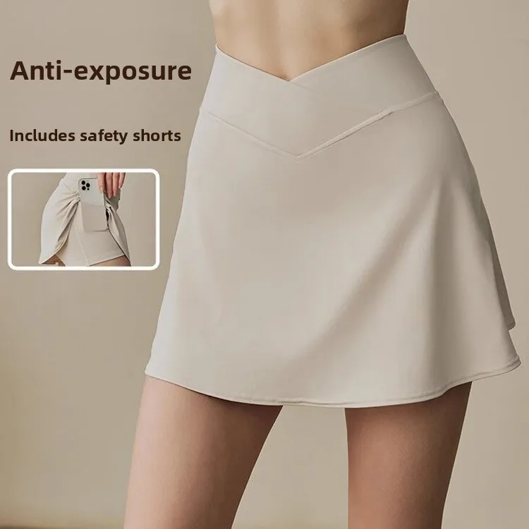 High Waist Sports Skirt for Women Running Fitn Tennis Badminton Yoga orts Summer Anti-Light Walking Skirt
High Waist Sports Skirt for Women Running Fitn Tennis Badminton Yoga orts Summer Anti-Light Walking Skirt