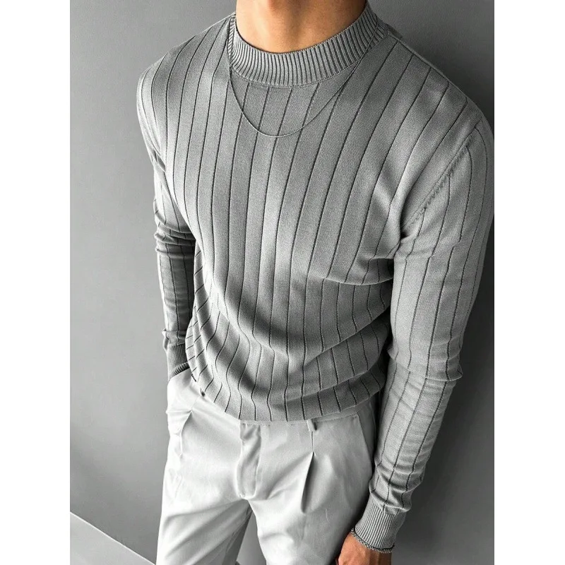 Men's Color Knitted Sweater R 28386 Comfortable Soft Fabric Easy Care Non-deformable Fashionable Spring Season Wear
Men's Color Knitted Sweater R 28386 Comfortable Soft Fabric Easy Care Non-deformable Fashionable Spring Season Wear