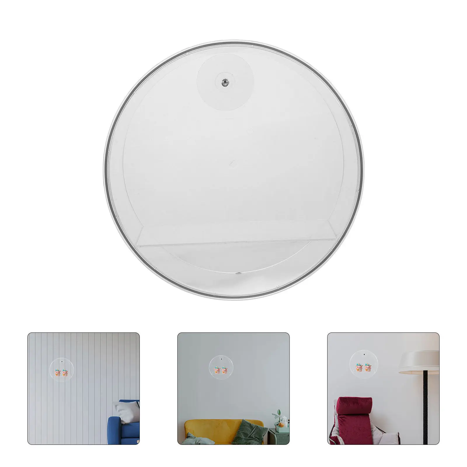 1Set Wall Mounted Round Display Cabinet for Souvenirs Keepsakes Collectibles Living Room Bedroom Office Space Saving Elegant
1Set Wall Mounted Round Display Cabinet for Souvenirs Keepsakes Collectibles Living Room Bedroom Office Space Saving Elegant