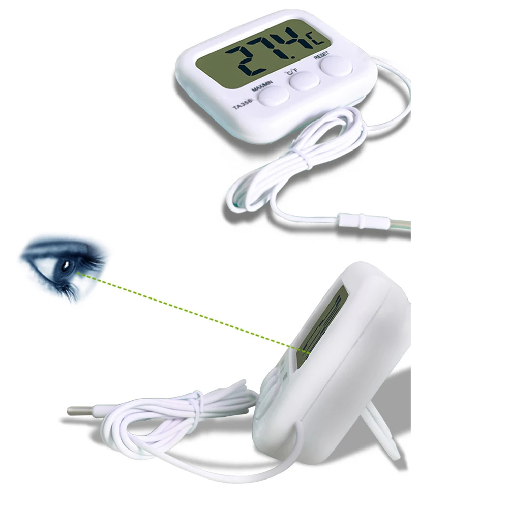 Accuracy And Resolution Mini LCD Aquariums Measuring Temperature New Digital Sensor Measurer Digital Probe Sensor
Accuracy And Resolution Mini LCD Aquariums Measuring Temperature New Digital Sensor Measurer Digital Probe Sensor