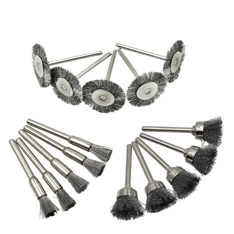 5/15 шт., стальная проволочная щетка, диск для полировки металла, ручная электрическая дрель, набор шлифовальных инструментов, колесный диск для вращающегося инструмента Dremel
5/15 шт., стальная проволочная щетка, диск для полировки металла, ручная электрическая дрель, набор шлифовальных инструментов, колесный диск для вращающегося инструмента Dremel
