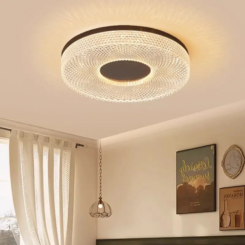 Master Bedroom Light Romantic Log French Cream Wind Eye Protection Ceiling Light Modern Simple Round Study Zhongshan Lamp
Master Bedroom Light Romantic Log French Cream Wind Eye Protection Ceiling Light Modern Simple Round Study Zhongshan Lamp